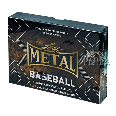 2022 leaf metal baseball box|2022 leaf metal checklist.